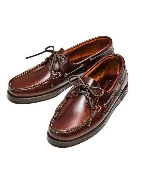 Paraboot(パラブーツ)の「【Paraboot】BARTH(モカシン/デッキシューズ・メンズ・ブラック/ダークブラウン/ベージュ・8.5/9/8/7.5/7)」の2枚目の写真