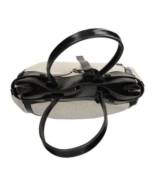 セール】【CHRISTIAN VILLA】レザーハンドルキャンバストート(Q56339