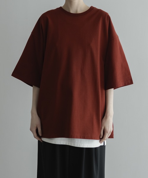 トップス loose basic over shirt remer（リメール）の「loose basic over shirt / ルーズ