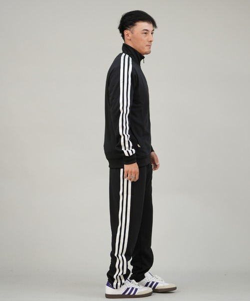 00s adidas 極太 スリーストライプ トラックジャケット ジャージ アディダス(adidas) ジャージ ジャケット スリーストライプス