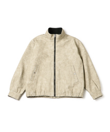 LE CERCLE par rope'（ルセルクルパーロペ）の「【mens】シンセティックレザーハイネックZIPブルゾン（ブルゾン・メンズ）」