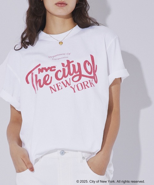 定番人気！ ROCK GOOD SPEED/グッドロックスピード】NYC プリント / ロゴTEE トップス