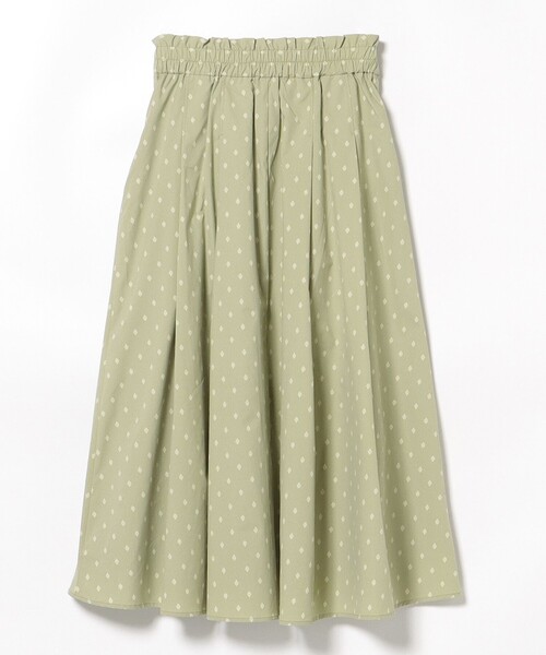BEAMS HEART（ビームスハート）の「プロバンス タック スカート（スカート・レディース・カーキ/オフホワイト/ネイビー・FREE）」の12枚目の写真