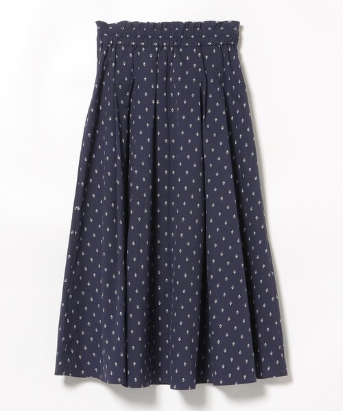 BEAMS HEART（ビームスハート）の「プロバンス タック スカート（スカート・レディース・カーキ/オフホワイト/ネイビー・FREE）」の17枚目の写真