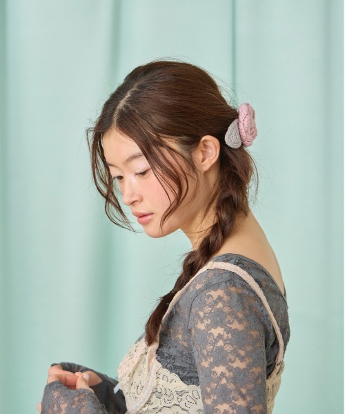 kaorinomori(カオリノモリ)の「kaorinomori マーレローズ / カオリノモリ(バレッタ/ヘアクリップ・レディース・ピンク/ブルー・FREE)」の4枚目の写真