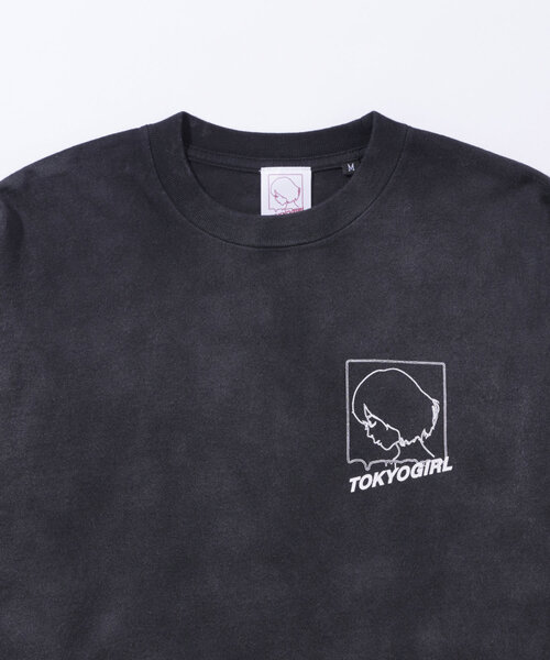 TOKYOGIRL（トーキョーガール）の「【WEB限定】TOKYOGIRL/東京ガールロゴロンT (UNISEX/ユニセックス)（Tシャツ/カットソー・レディース・ブラック/ネイビー/ホワイト・MEDIUM/LARGE）」の8枚目の写真