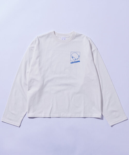 TOKYOGIRL（トーキョーガール）の「【WEB限定】TOKYOGIRL/東京ガールロゴロンT (UNISEX/ユニセックス)（Tシャツ/カットソー・レディース・ブラック/ネイビー/ホワイト・MEDIUM/LARGE）」の10枚目の写真