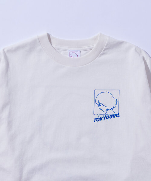 TOKYOGIRL（トーキョーガール）の「【WEB限定】TOKYOGIRL/東京ガールロゴロンT (UNISEX/ユニセックス)（Tシャツ/カットソー・レディース・ブラック/ネイビー/ホワイト・MEDIUM/LARGE）」の11枚目の写真