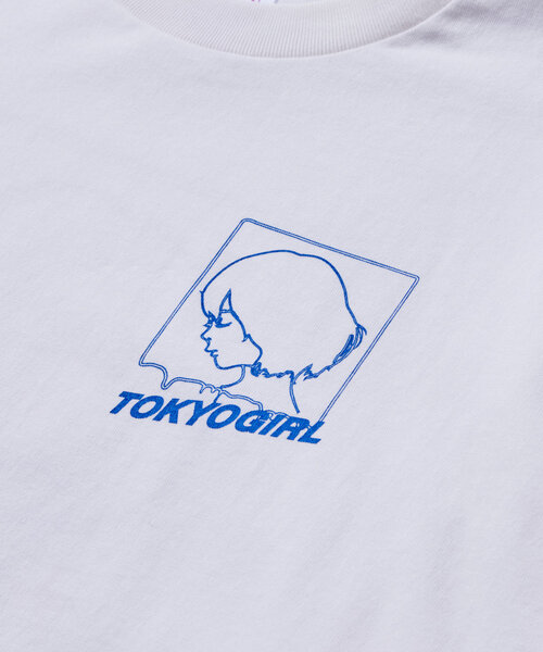 TOKYOGIRL（トーキョーガール）の「【WEB限定】TOKYOGIRL/東京ガールロゴロンT (UNISEX/ユニセックス)（Tシャツ/カットソー・レディース・ブラック/ネイビー/ホワイト・MEDIUM/LARGE）」の12枚目の写真
