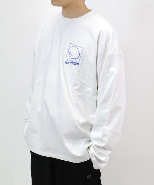 TOKYOGIRL（トーキョーガール）の「【WEB限定】TOKYOGIRL/東京ガールロゴロンT (UNISEX/ユニセックス)（Tシャツ/カットソー・レディース・ブラック/ネイビー/ホワイト・MEDIUM/LARGE）」の19枚目の写真