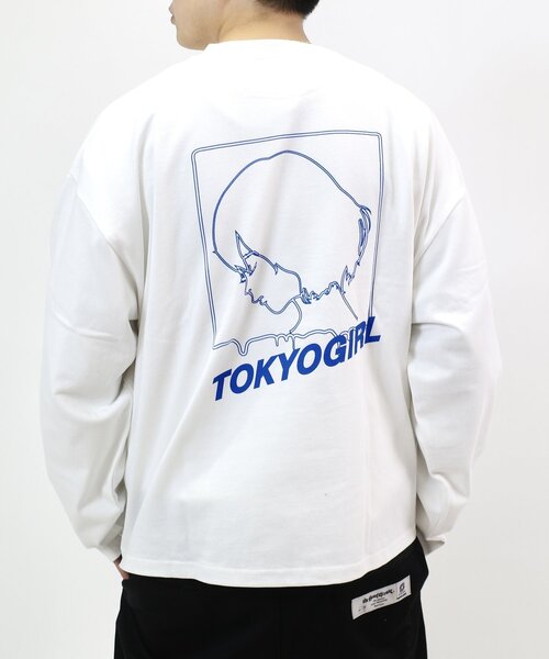 TOKYOGIRL（トーキョーガール）の「【WEB限定】TOKYOGIRL/東京ガールロゴロンT (UNISEX/ユニセックス)（Tシャツ/カットソー・レディース・ブラック/ネイビー/ホワイト・MEDIUM/LARGE）」の22枚目の写真