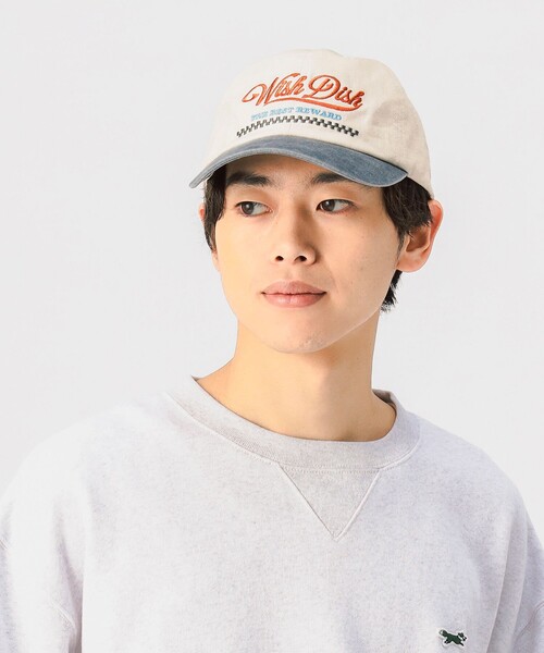 BEAMS HEART(ビームスハート)の「2トーン ダイナー キャップ(キャップ・メンズ・ネイビー/ブラック・ONE SIZE)」の2枚目の写真