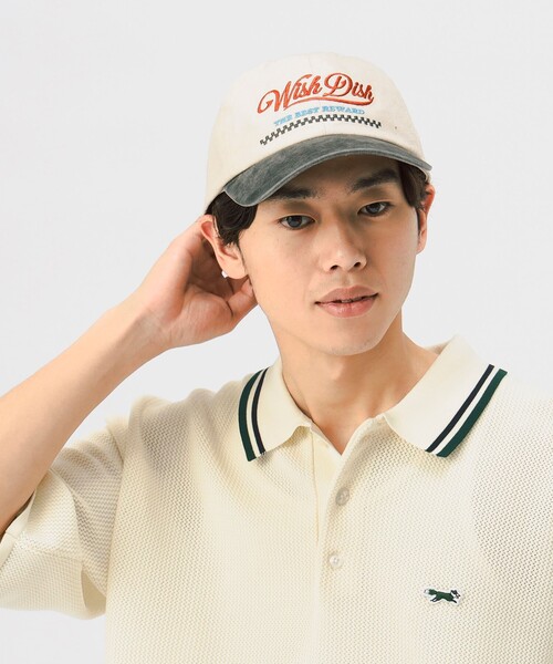 BEAMS HEART(ビームスハート)の「2トーン ダイナー キャップ(キャップ・メンズ・ネイビー/ブラック・ONE SIZE)」の1枚目の写真