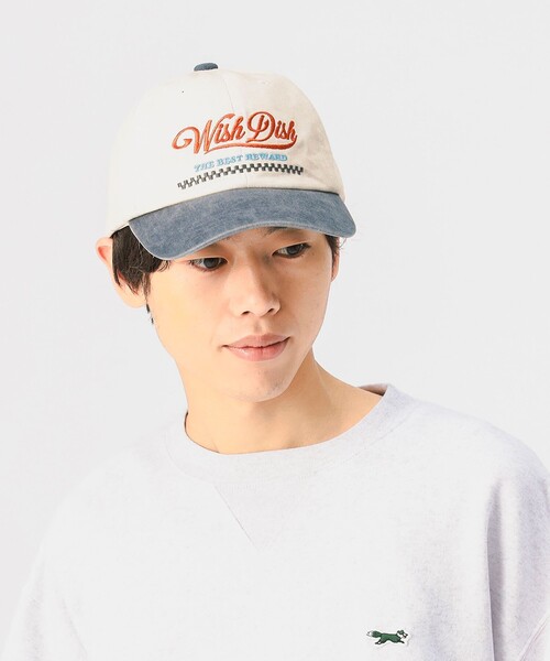 BEAMS HEART(ビームスハート)の「2トーン ダイナー キャップ(キャップ・メンズ・ネイビー/ブラック・ONE SIZE)」の3枚目の写真