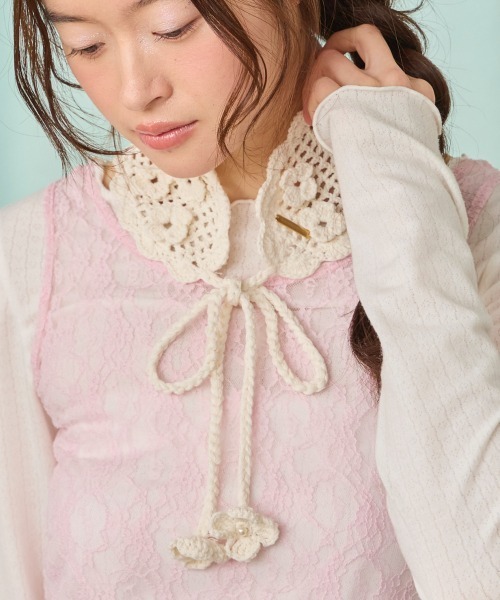kaorinomori（カオリノモリ）の「kaorinomori ナジェヘアバンド / カオリノモリ（ヘアバンド・レディース・ブラック/ライラック/ホワイト・FREE）」の5枚目の写真