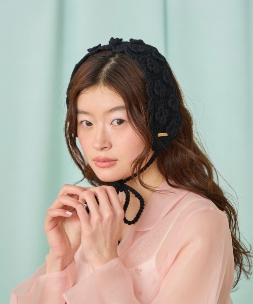kaorinomori（カオリノモリ）の「kaorinomori ナジェヘアバンド / カオリノモリ（ヘアバンド・レディース・ブラック/ライラック/ホワイト・FREE）」の9枚目の写真