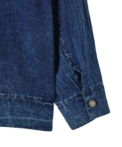 セール】【WEB・一部店舗限定】DENIM LIKE L/S SHIRT（シャツ