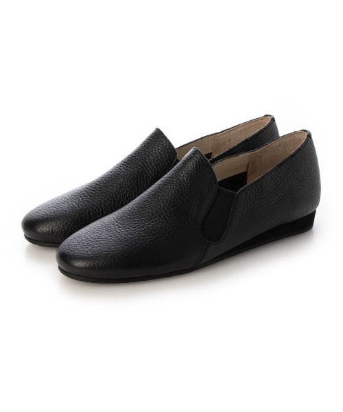 ing(イング)の「【WEB限定】スリッポンシューズ(スリッポン・レディース・ブラック/ベージュ/シルバー・24cm/23.5cm/23cm/22.5cm/24.5cm)」の2枚目の写真