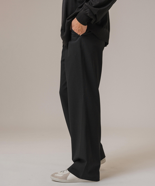 EDIFICE(エディフィス)の「シアサッカー ヌーボーパンツ(スラックス・メンズ・ブラック/ライトグレー/ブラウン・SMALL/MEDIUM/LARGE)」の8枚目の写真