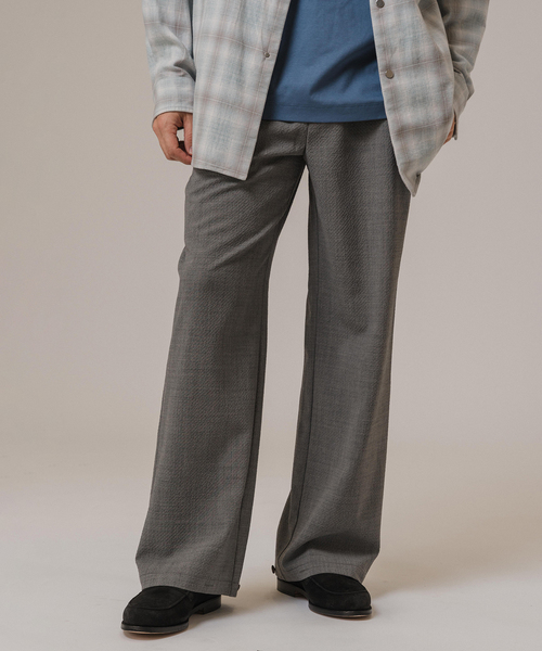 EDIFICE(エディフィス)の「シアサッカー ヌーボーパンツ(スラックス・メンズ・ブラック/ライトグレー/ブラウン・SMALL/MEDIUM/LARGE)」の18枚目の写真