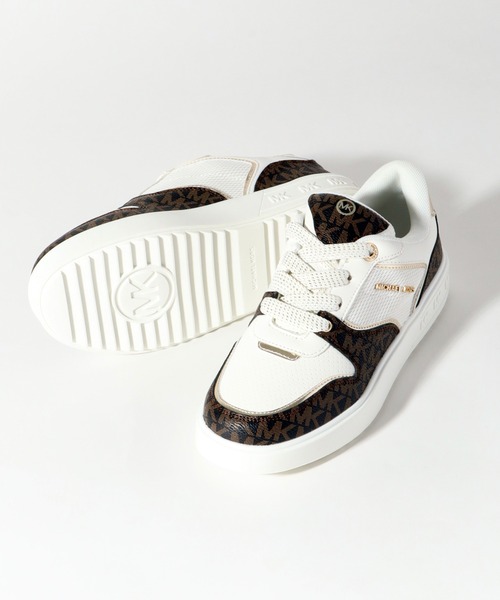 MICHAEL KORS（マイケルコース）の「【MICHAEL KORS/マイケルコース】EMMET RUMI/エメット ルミ（スニーカー・レディース・ホワイト系その他2/ホワイト系その他/シルバー/ベージュ系その他・23.5cm/23.0cm/22.5cm/17.0cm/18.0cm/19.0cm/20.0cm/21.0cm/22.0cm）」の21枚目の写真