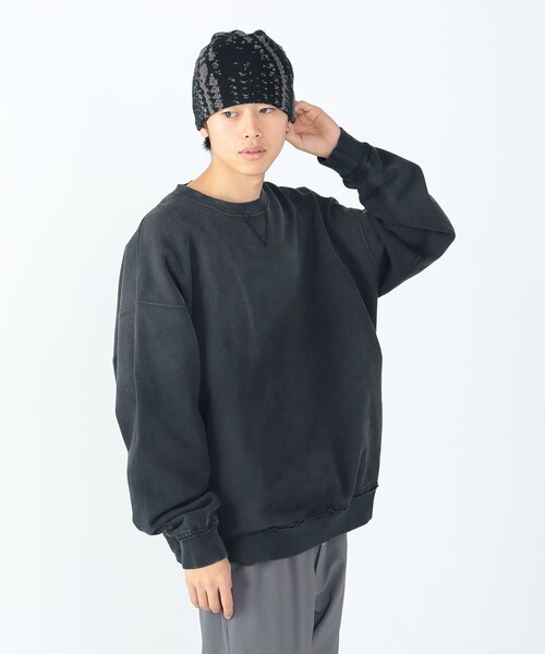 BEAMS HEART(ビームスハート)の「スプラッシュ ビーニー【ユニセックス】(ニットキャップ/ビーニー・メンズ・ブラック/グレー・FREE)」の6枚目の写真