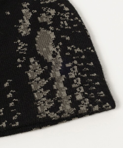 BEAMS HEART(ビームスハート)の「スプラッシュ ビーニー【ユニセックス】(ニットキャップ/ビーニー・メンズ・ブラック/グレー・FREE)」の12枚目の写真