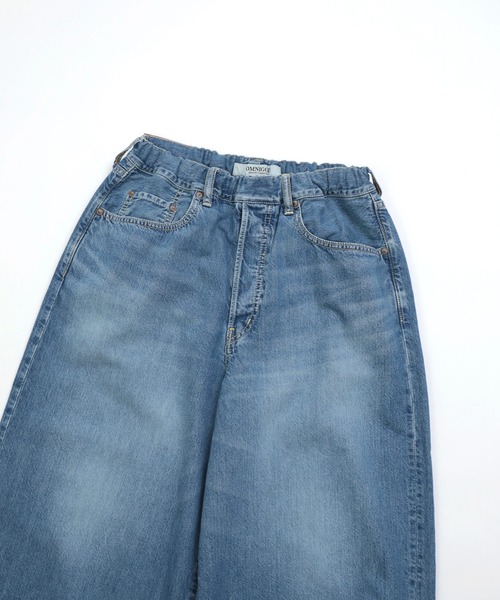 OMNIGOD womens / オムニゴッド ] 10ozデニム 5Pイージーワイド