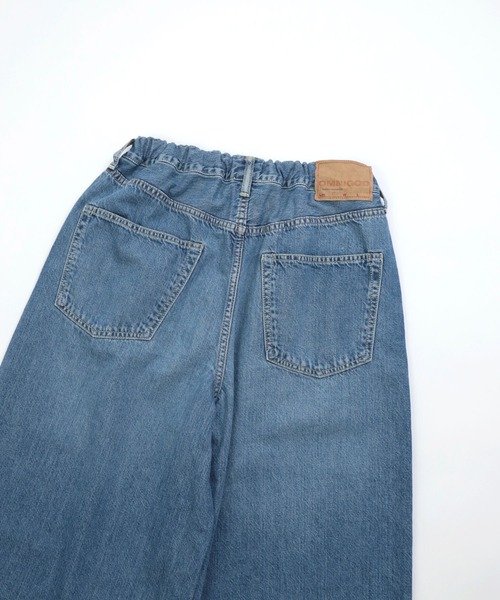 オムニゴッド　デニムキュロットパンツ OMNIGOD womens / オムニゴッド ] 10ozデニム 5Pイージーワイド