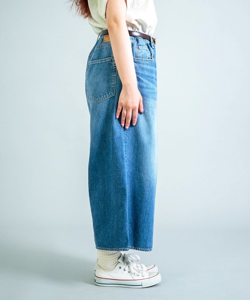 OMNIGOD womens / オムニゴッド ] 10ozデニム 5Pイージーワイド