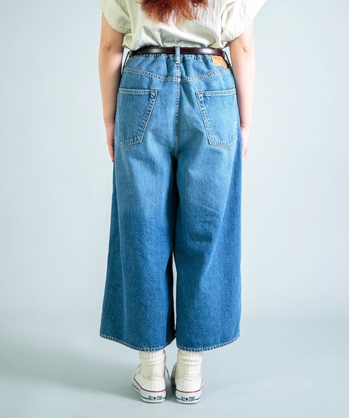 OMNIGOD womens / オムニゴッド ] 10ozデニム 5Pイージーワイド