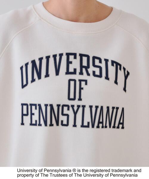 OPAQUE.CLIP（オペークドットクリップ）の「カレッジロゴ スウェットプルオーバー（スウェット・レディース・ホワイト/イエロー系その他/グレー・99）」の7枚目の写真