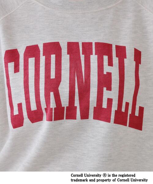 OPAQUE.CLIP（オペークドットクリップ）の「カレッジロゴ スウェットプルオーバー（スウェット・レディース・ホワイト/イエロー系その他/グレー・99）」の11枚目の写真