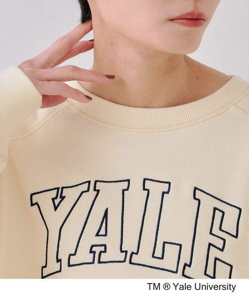 OPAQUE.CLIP（オペークドットクリップ）の「カレッジロゴ スウェットプルオーバー（スウェット・レディース・ホワイト/イエロー系その他/グレー・99）」の19枚目の写真