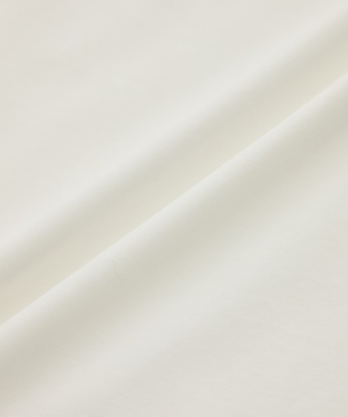 ROPE'（ロペ）の「【洗える】コットンプレーティング天竺カーブスリーブカットソー（Tシャツ/カットソー・レディース・ピンク/ホワイト・FREE）」の11枚目の写真