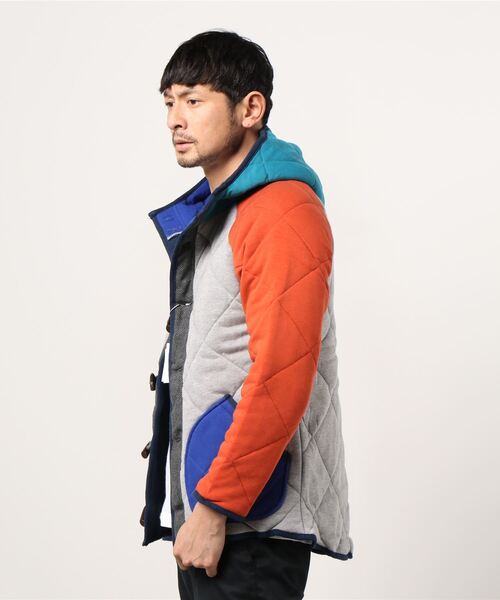 Lens Concave(レンズコンケイブ)の「ダイヤキルトフード JKT(ブルゾン・メンズ・ブルー/グレー/ブラック/その他/その他1/その他2・LARGE/MEDIUM/SMALL/X-LARGE)」の7枚目の写真