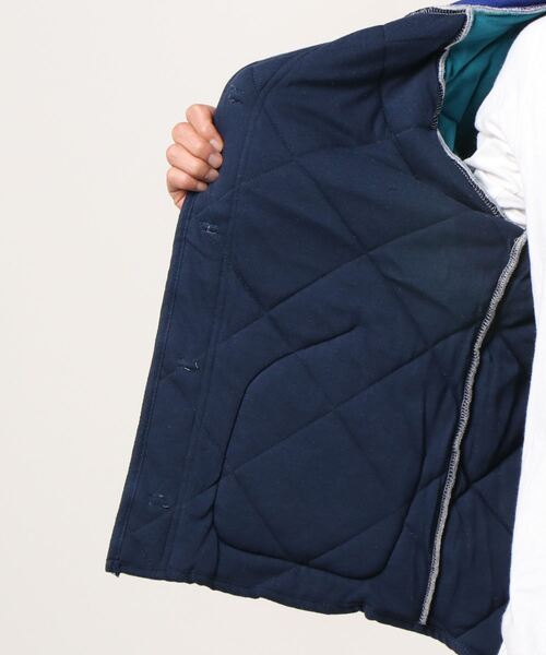 Lens Concave(レンズコンケイブ)の「ダイヤキルトフード JKT(ブルゾン・メンズ・ブルー/グレー/ブラック/その他/その他1/その他2・LARGE/MEDIUM/SMALL/X-LARGE)」の9枚目の写真