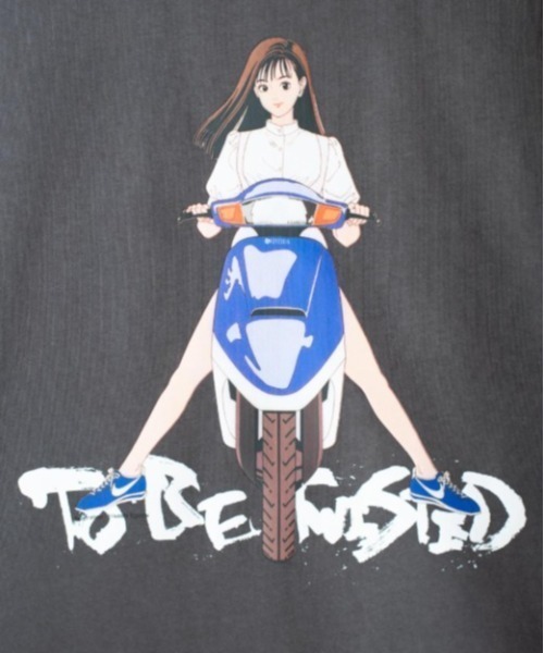 SEVESKIG（セヴシグ）の「seveskig/セブシグ/NNostalgic Girl RZ02 S/SL Tee Ver,Hisashi Eguchi（Tシャツ/カットソー・メンズ・ブラック/ホワイト・L/M/XL）」の10枚目の写真