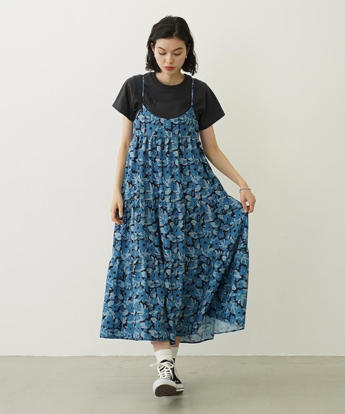 豪華 FLORAL ALL OVER PATTERN DRESS（ワンピース）｜MILKFED サロペット・オーバーオール・オールインワン