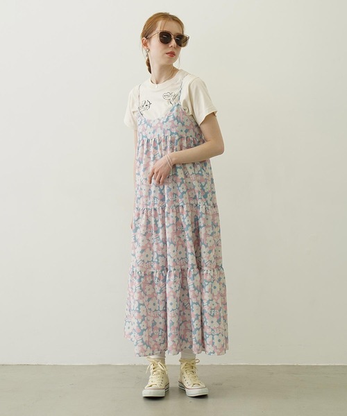 セール】FLORAL ALL OVER PATTERN DRESS（ワンピース）｜MILKFED