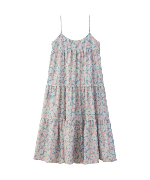 MILKFED.(ミルクフェド)の「FLORAL ALL OVER PATTERN DRESS(ワンピース・レディース・ライトピンク/ブルー/ブラウン・ONE SIZE)」の22枚目の写真