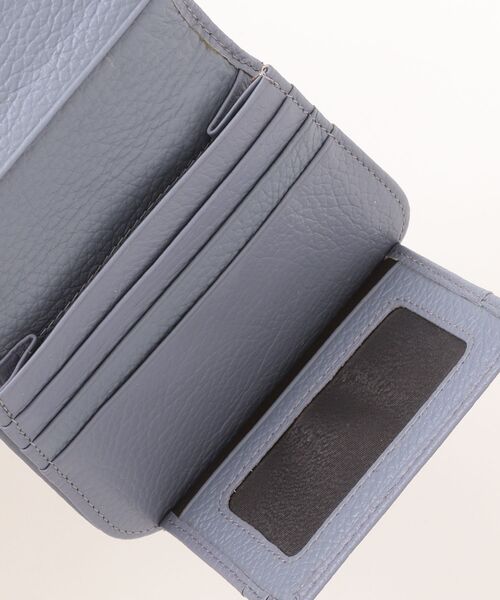 Three Four Time(スリーフォータイム)の「チャーム金具付き牛革ウォレット(財布・レディース・ブラック/ベージュ/パープル/グリーン・FREE)」の8枚目の写真