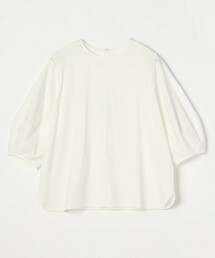 コットン天竺ボトルスリーブプルオーバー