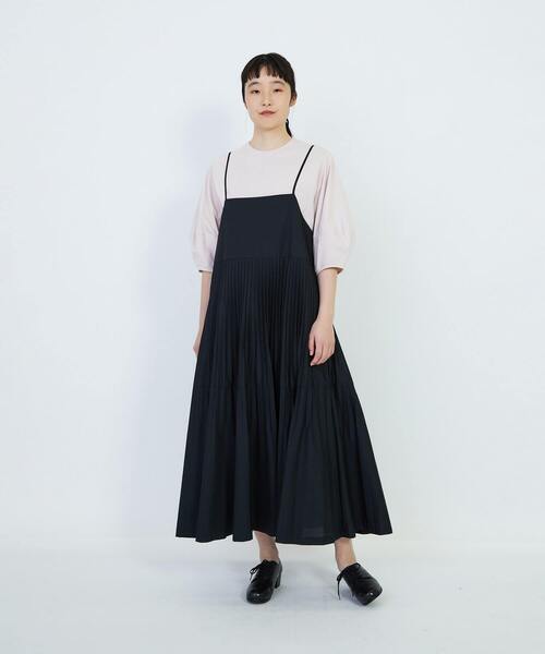 LOISIR（ロワズィール）の「コットン天竺ボトルスリーブプルオーバー（Tシャツ/カットソー・レディース・ピンク/オフホワイト/チャコールグレー・FREE）」の11枚目の写真