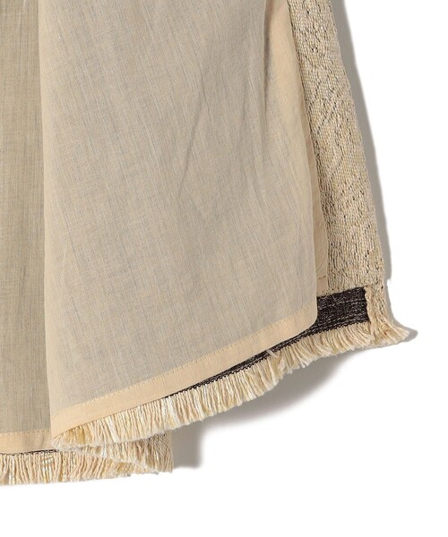 BINDU（ビンドゥー）の「【SHIPS別注】BINDU:ブレード テープ ベスト（ベスト・レディース・ブラック/ナチュラル・ONE SIZE）」の8枚目の写真