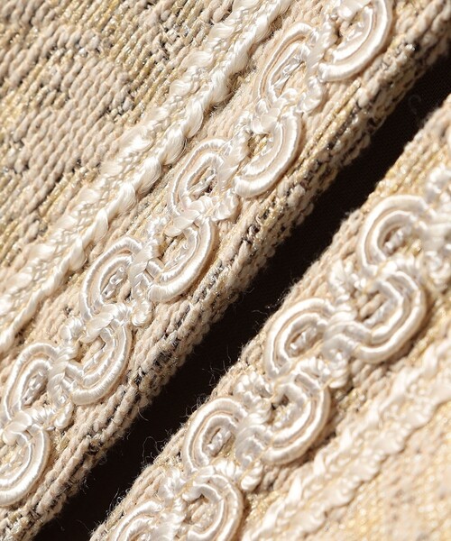 BINDU（ビンドゥー）の「【SHIPS別注】BINDU:ブレード テープ ベスト（ベスト・レディース・ブラック/ナチュラル・ONE SIZE）」の7枚目の写真
