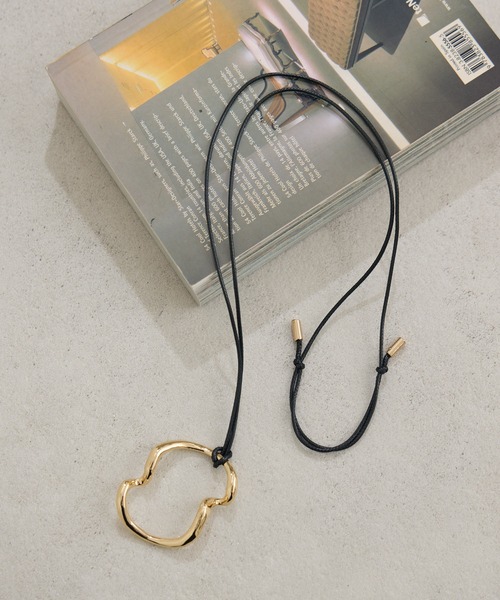 Paradise Picnic（パラダイスピクニック）の「story. チャームにもなるネックレス（ネックレス・レディース・ブラック・FREE）」の11枚目の写真