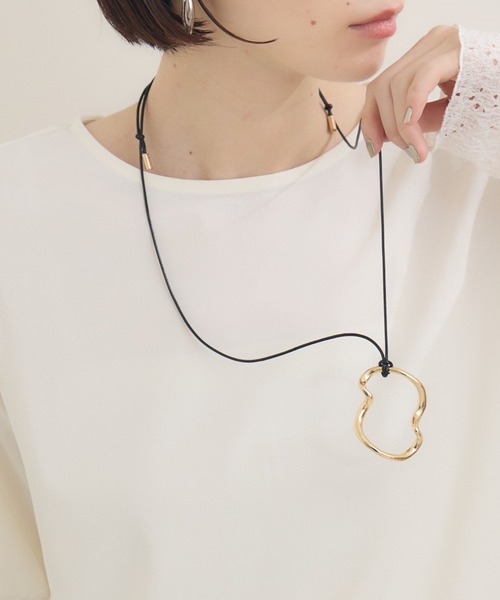 Paradise Picnic（パラダイスピクニック）の「story. チャームにもなるネックレス（ネックレス・レディース・ブラック・FREE）」の15枚目の写真