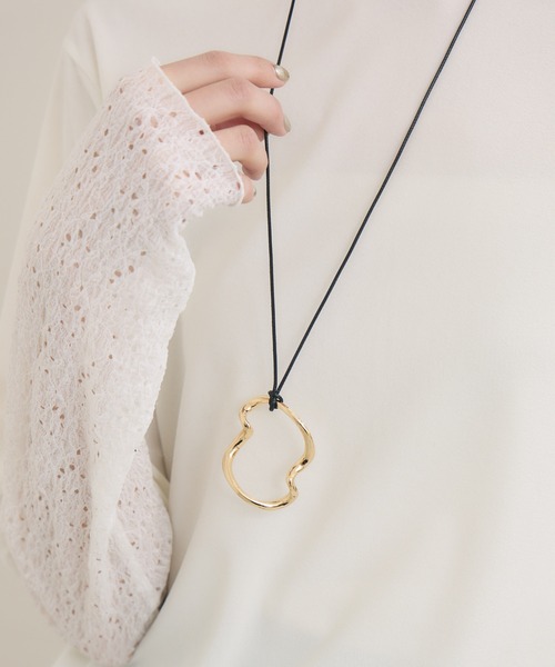 Paradise Picnic（パラダイスピクニック）の「story. チャームにもなるネックレス（ネックレス・レディース・ブラック・FREE）」の13枚目の写真