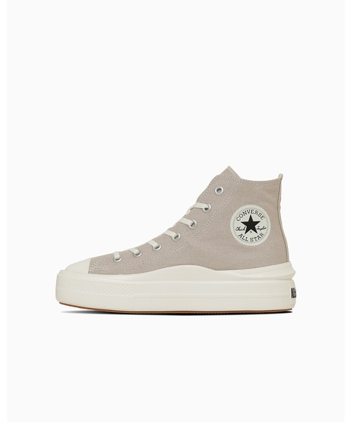 CONVERSE ALL STAR(コンバースオールスター)の「ALL STAR LIGHT PLTS Ⅱ HI / オールスター ライト PLTS Ⅱ HI(スニーカー・レディース・ベージュ・7/6.5/5.5/5/4.5/4/3.5/7.5)」の1枚目の写真